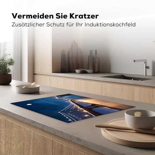 KitchenYeah© Herdabdeckplatte Einteilig Küche Herdabdeckung Induktionsfeld – Ansicht 6