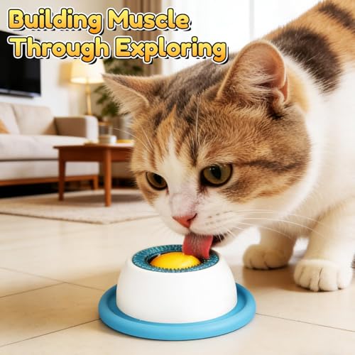Vibbang Hundelickspielzeug, Cat Dog Lick Bowl, Schleckball für Hunde mit Antirutschmatte Smoothie Dog Schleckball, Hundespielzeug Intelligenz, Futterspielzeug Hund Katzen Slow Feeder Hund