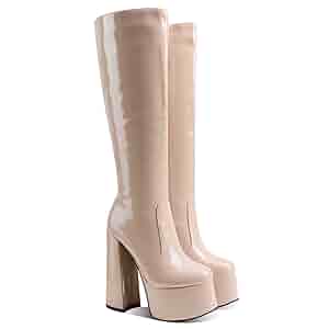 国内未入荷 LE LOSANGE - Mohawk Big Beige Boots y2k 51IGfLlNQTL._SY300_QL30_.jpg