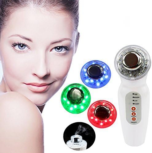 EZGO Beauty LED 3 in 1 Micro Vibration Anti Aging Photon Therapy Beauty Skin Care Machine Lightening Skin Rejuvenation Device