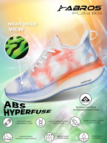 Image of ABROS Men's Epic ASSG1353 Sports Shoes|Running Shoes|Walking Shoes for Men