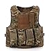 Gilet militaire tactique de chasse pour pour airsoft, CP Camo