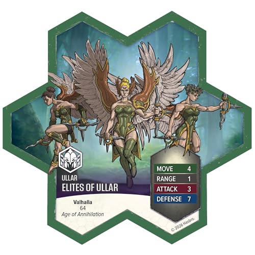 Renegade Game Studios Heroscape Elites of Ullar & Ranoc Vipers Exp | Miniatures Combat Set con 6 Figuras Preensambladas, mecánicas Blade Dance y habilidades de Hipnosis, Compatible con Master Sets miniatura 4