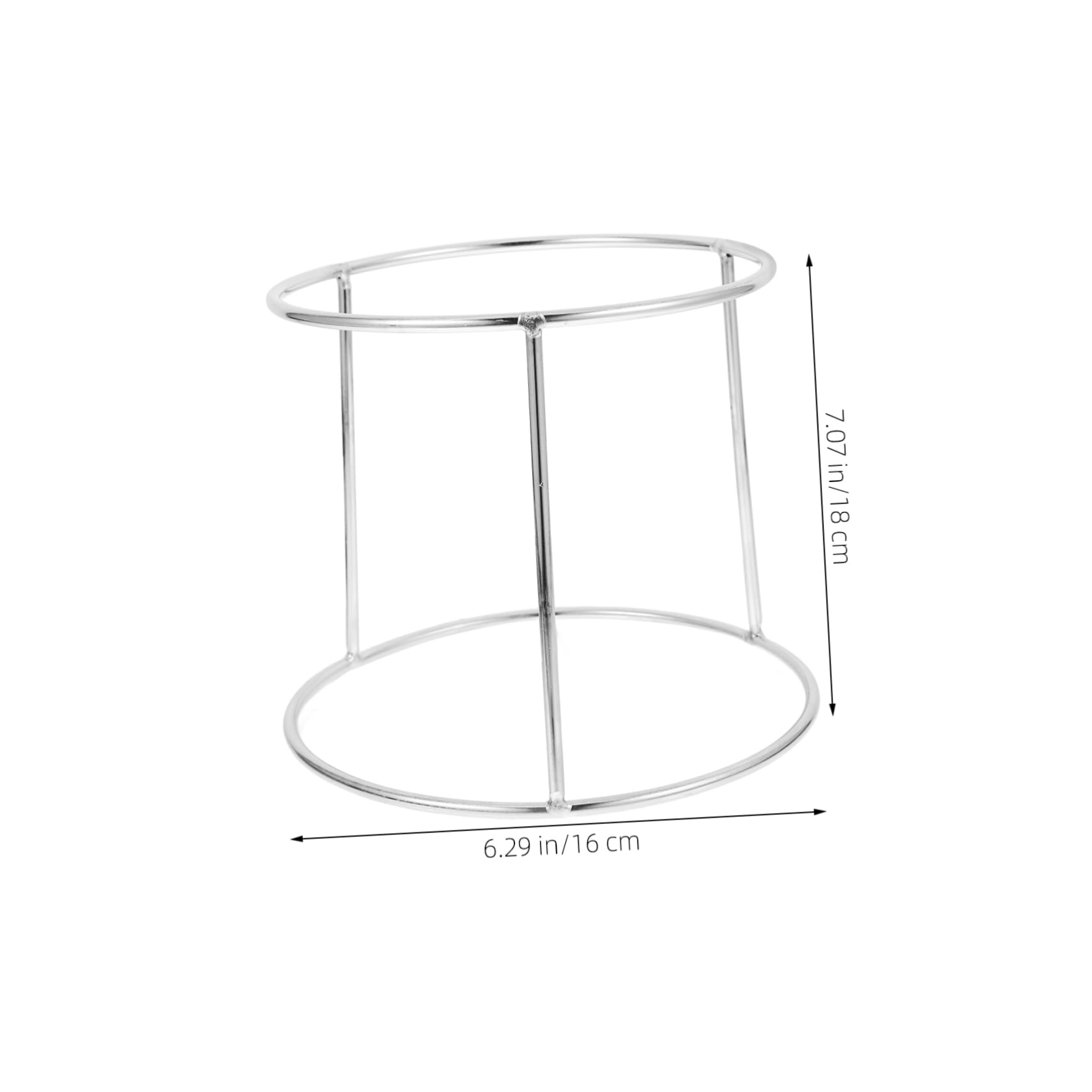 ROMISBABA Seafood Tray Rack Dual Layer Pizza Accessory Kitchen Holder Food Tray Rack