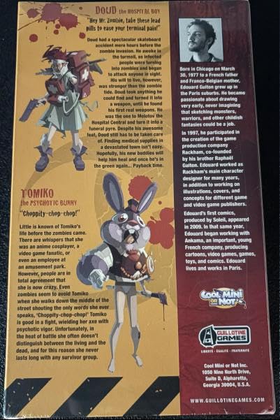 Zombicide Survivor évitez la routine du jeu avec le pack Parrillo Guiton