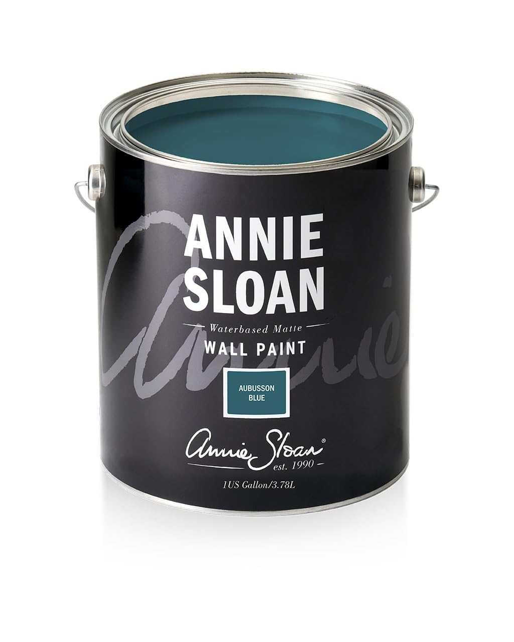 Annie Sloan Aubusson Blue Matt Wall Paint 2.5L