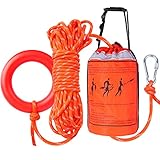 Toyosport Throw Bag for Water Rescue with 70ft Reflective Throw Rope, First Aid Device for Kayaking