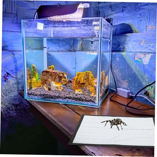 Alfombra térmica para reptiles con película reflectiva 29.3x29.3x0.3 cm miniatura 7