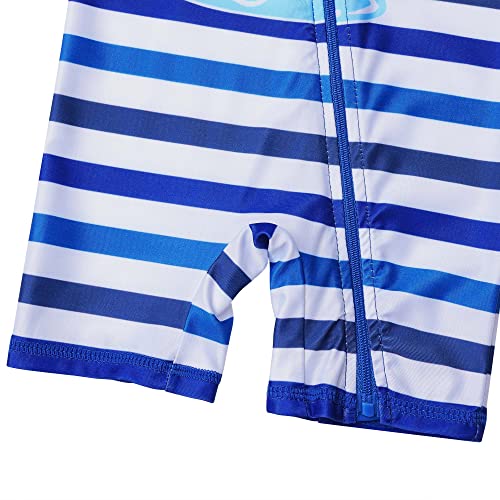 Image of XFGIRLS Baby Boys Swimsuit Toddler Sunsuit UPF 50+ Sun Protection One Piece Beach