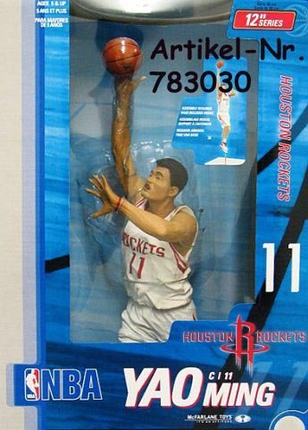 NBA　マクファーレン　12インチシリーズ　姚明 Amazon.com: McFarlane's SportsPicks: NBA 12 吋系列#1 - 姚明