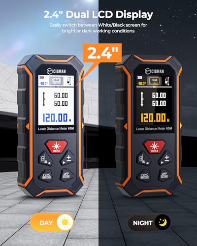 CIGMAN 393Ft Dual Laser Measure