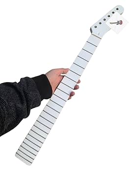 Kモデルギター ブラック 22フレット Amazon | 交換用ギターネック For TLウェンジネックエレキギター