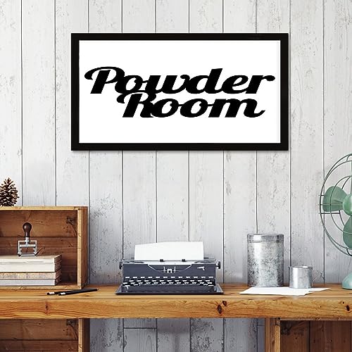 Décoration murale pour maison en bois avec cadre de qualité