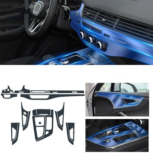 Rénover la console centrale de Q7 : film TPU de protection RHD - 2
