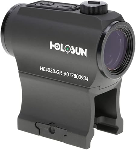Miniatura 7 de HOLOSUN HS403B Micro vista de punto rojo (2 MOA) con elevador AR