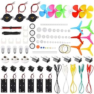Sntieecr 6 Set 131 PCS DC Motors Ki...
