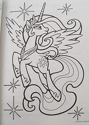 Amazon マイリトルポニー 224ページ 塗り絵 アクティビティブック お絵かき ねんど シール おもちゃ