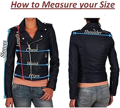 LL LEATHER LOVERS Women's Lambskin Leather Bomber Biker Jacket3