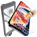 TAURI 3 Pezzi Pellicola Vetro Temperato per iPhone 13 Pro 6,1 Pollici, Rimozione Automatic...