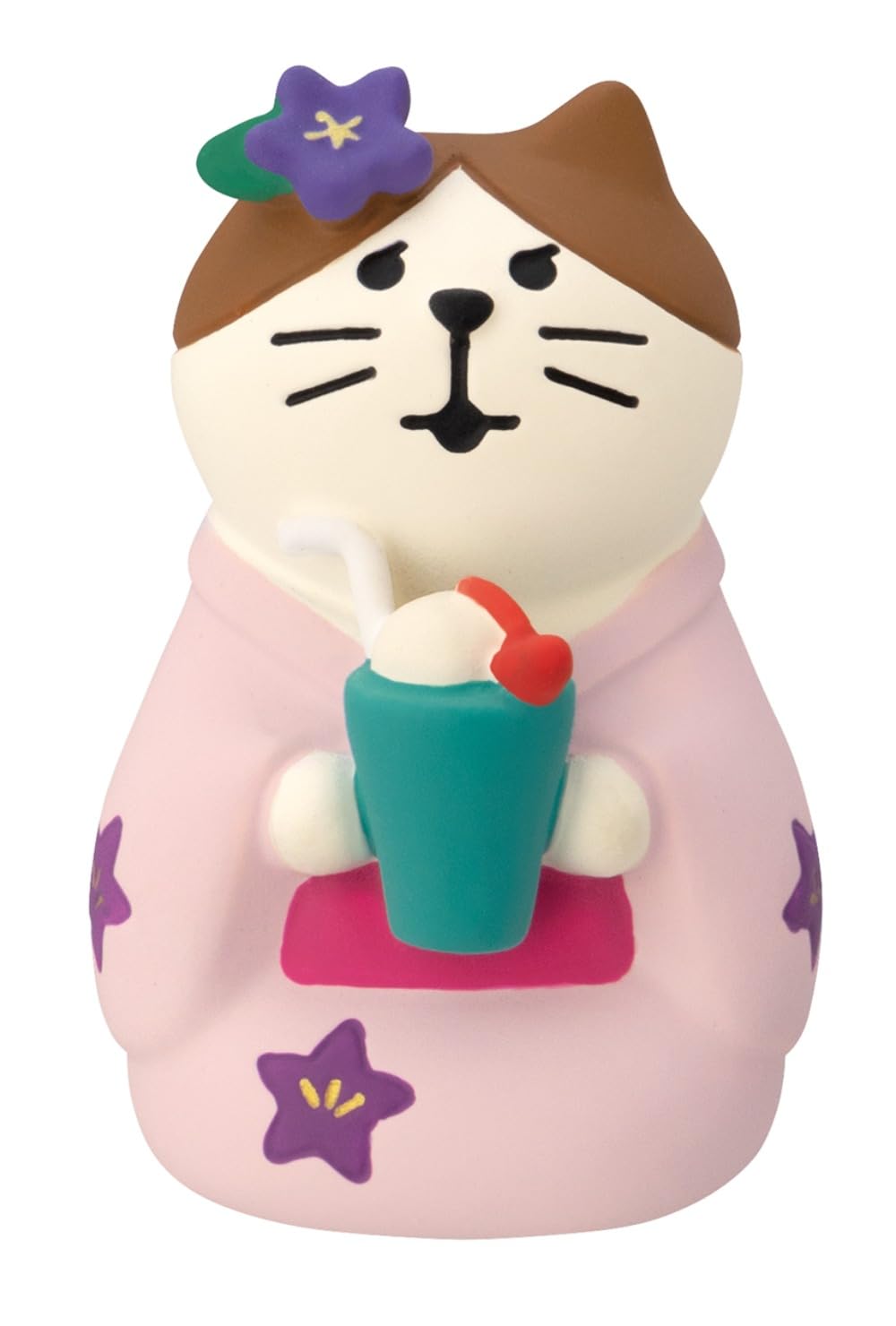 Amazon.co.jp: デコレコーポレーション concombre 浴衣猫 ソーダ