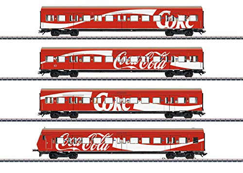Marklin 43890 H0 4er-Set Personenwagen S-Bahn der DB AG Coca-Cola