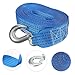 JECOMPRIS 6m Truck Towing Rigging Straps Boat Winch Strap Car Pulling Rope Winch Rope