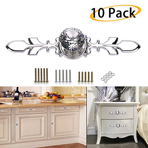 Boutons de tiroir avec plaque Sumnacon pour relooker une commode de chambre - 3