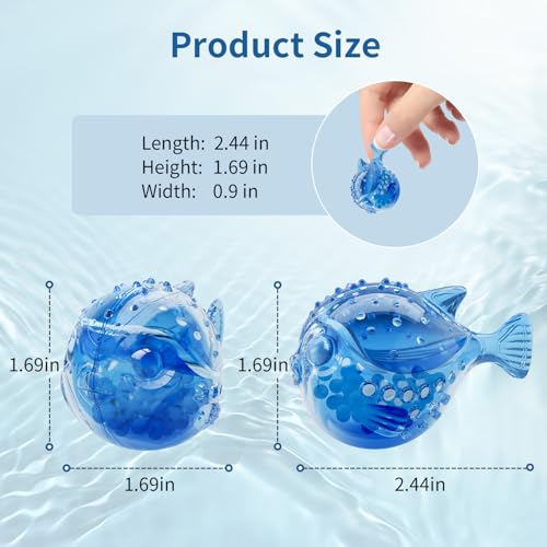Image of Humidifier Cleaning Fish - Tank Cleaner Demineralization Cartridge | Prevents Hard Water Build-Up, Odor & Scale | Universal Fit for Most Humidifiers & Fish Tanks (12-Pack)