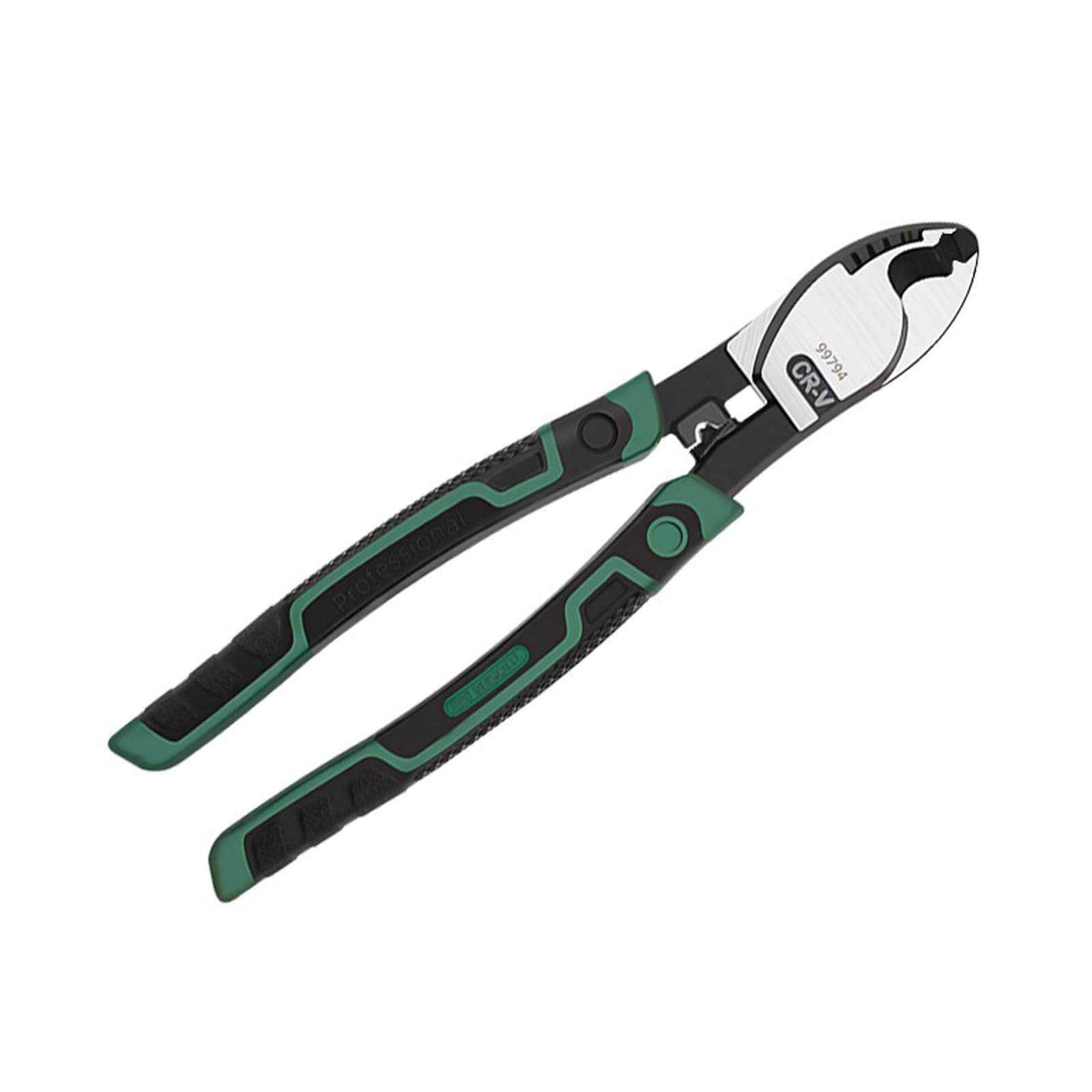 Pffiocix 8 Inch Multifunctional Diagonal Pliers Hardware Wire Cutter Professional Electrician Anti-Slip Pliers Replacement Electrician Tool