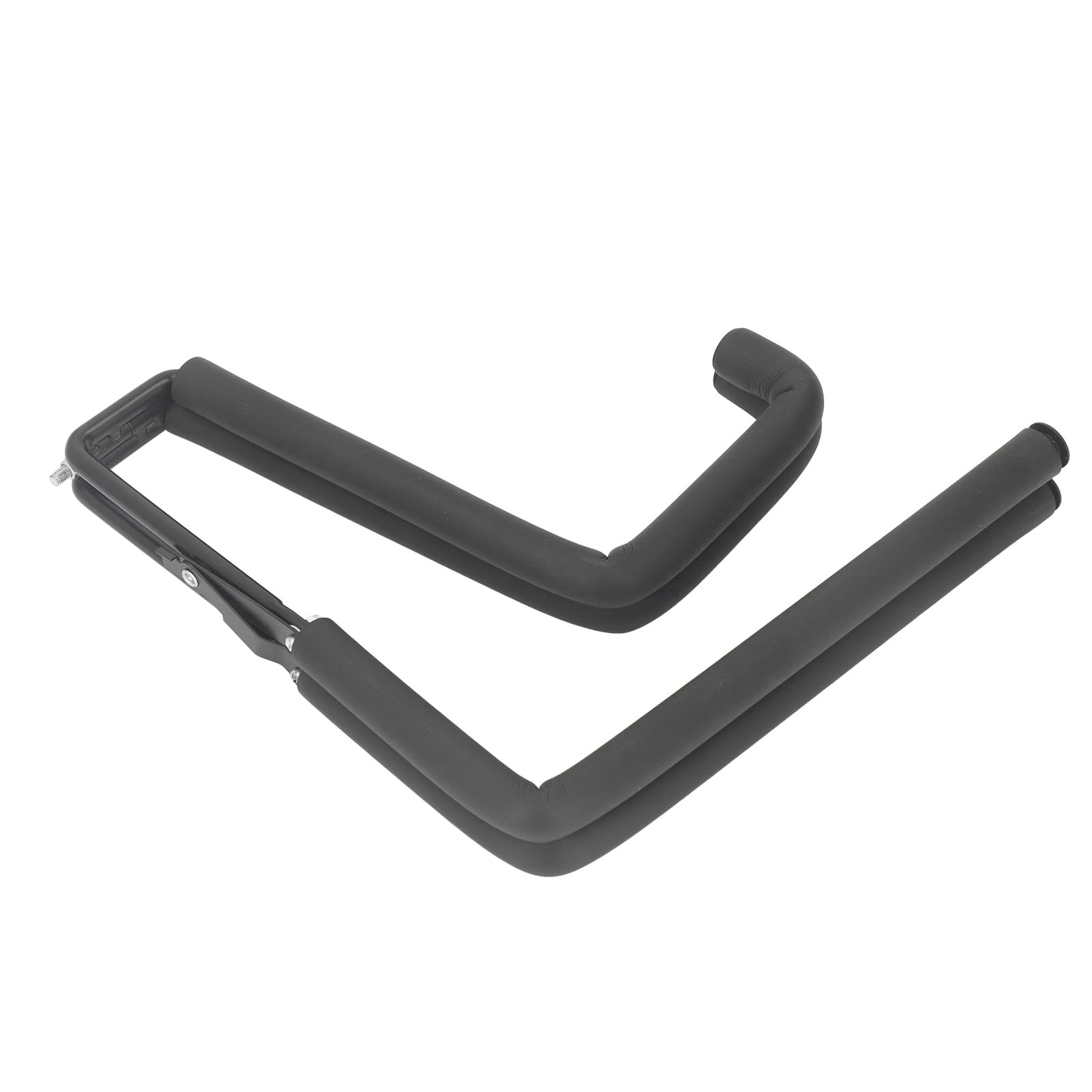 Espositore Pieghevole per Strumenti Musicali con Supporto in Spugna Antiscivolo, Supporto per Pavimento, per Chitarra Ukulele, Banjo, Mandolino, Violino