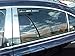 QAA is Compatible with 2007-2009 Saturn Aura 6 Piece Stainless Pillar Post Trim PP47416