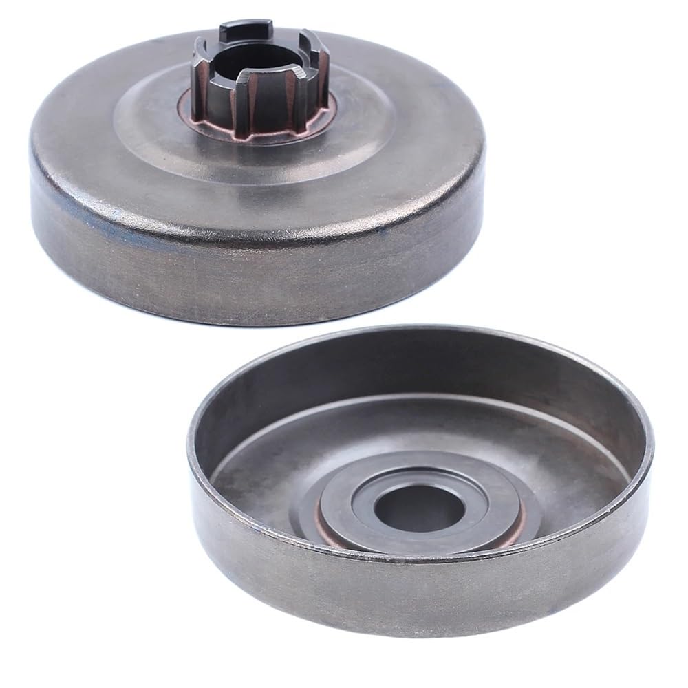 Kit de tambor de embrague 3/8 8T con llanta de piñón for motosierras Hus 272, 272XP, 268, 266, 66 y 61, Motosierra Gasolina 501831504, 50