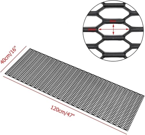 Grille de ventilation nid d'abeille découpable pour calandre avant cassée