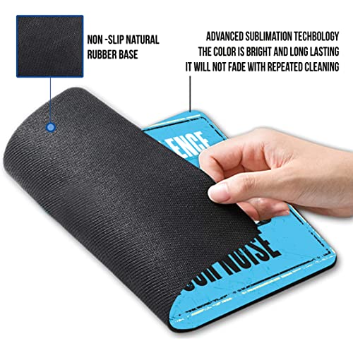 Image of PAPER PLANE DESIGN Mouse Pad Designer Anti Skid Mouse Pads for Desktop and Laptop Computers. D432