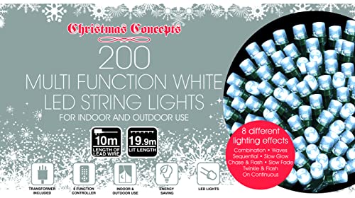 Chaîne multifonction 200 LED pour réussir sa décoration de Noël - 7