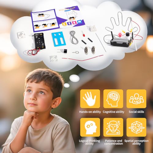 STEM Toy Science Kits, 8 Set Electric Circuit Boy Crafts for Kids Age 8-12 - Image 5