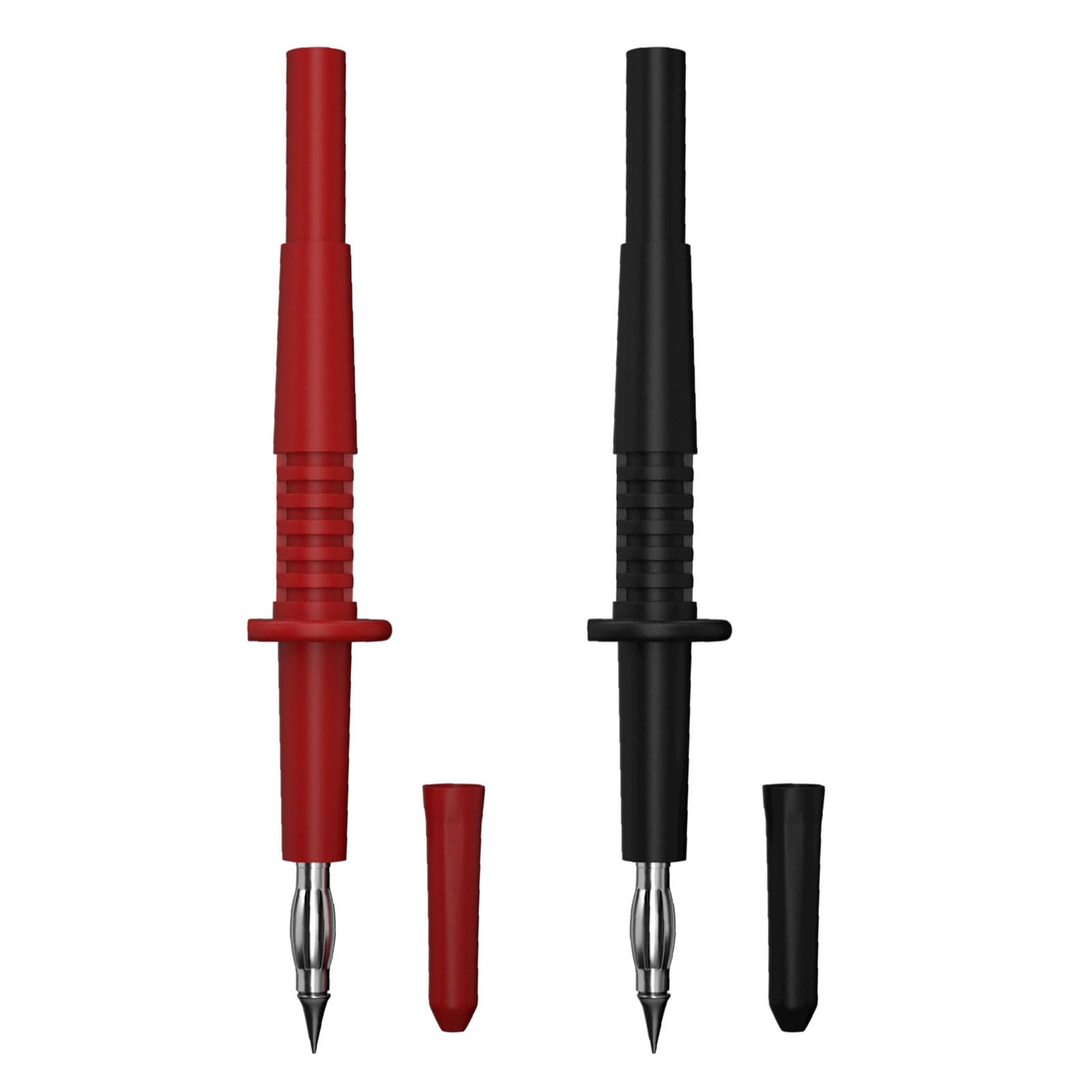 Tsophreniq 4Mm Brass Head Multimeter Probes 4Mm Brass Head Probes For Accurate Result In Laboratory & Circuit Testing General Multimeter Accessory