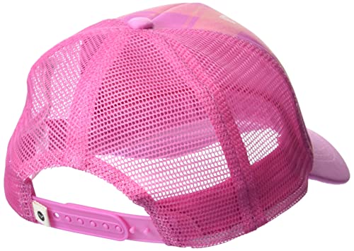 Roxy Girls' Sweet Emotions Trucker Hat, Cyclamen Playful Plaid 231, One Size #TOP1