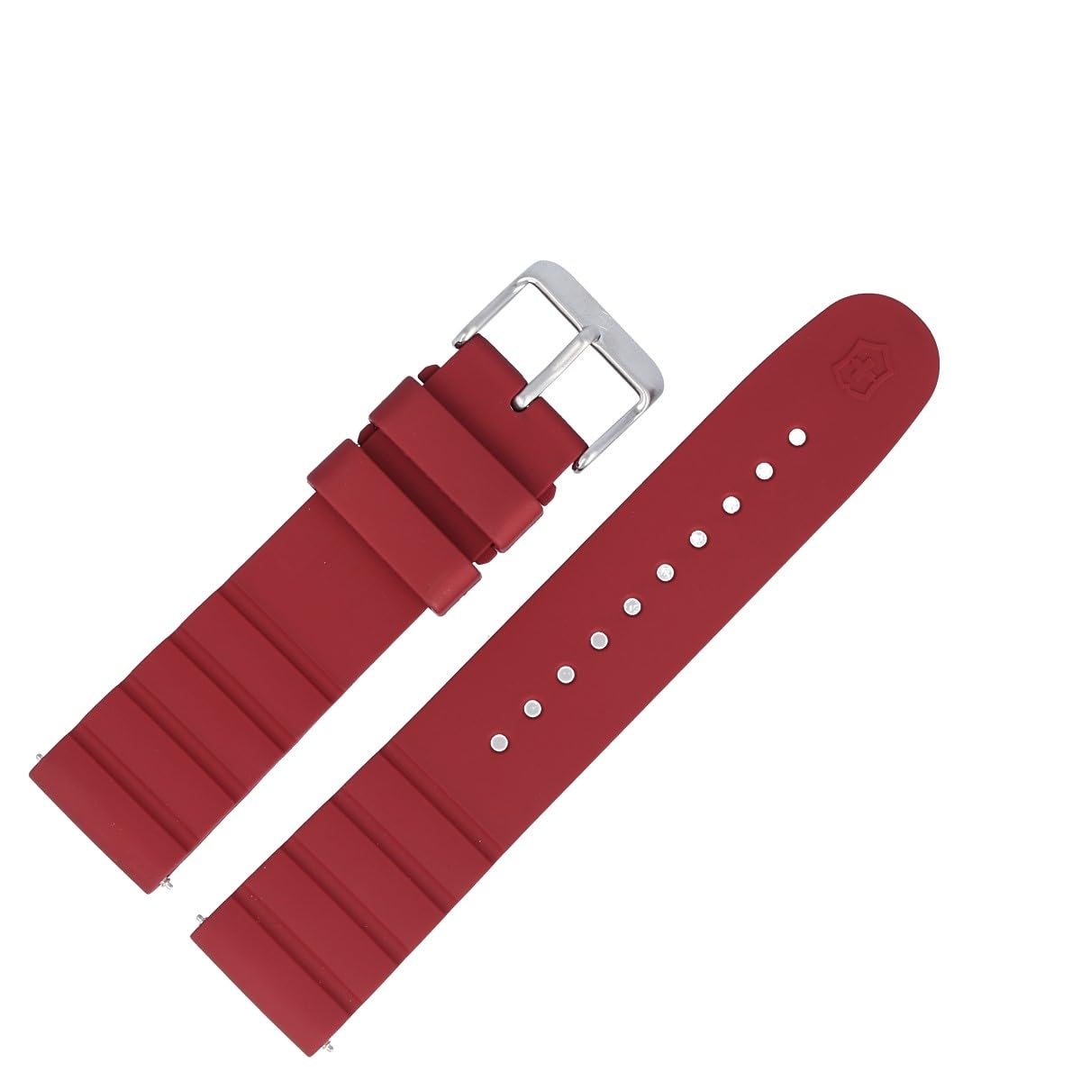 Victorinox Uhrenarmband 21mm Kunststoff Rot - 005164