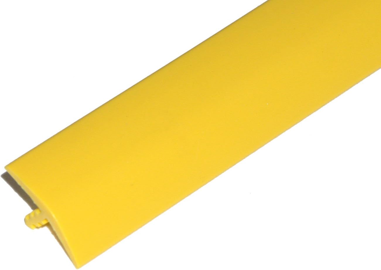 100ft Roll of Yellow 3/4 Plastic Tee Moulding for Arcade Game Cabinets, Counters, Shelves, or Tables