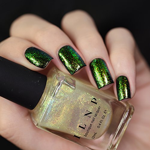 Image of ILNP Head Start - Gold, Yellow, Green, Blue Iridescent Topper Nail Polish