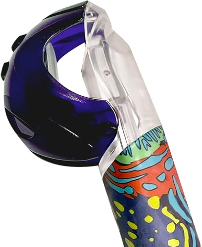 Miniatura 4 de Tilos Orion Dry Snorkel - Equipo de esnórquel impermeable de alta calidad con boquilla cómoda y válvula de purga fácil