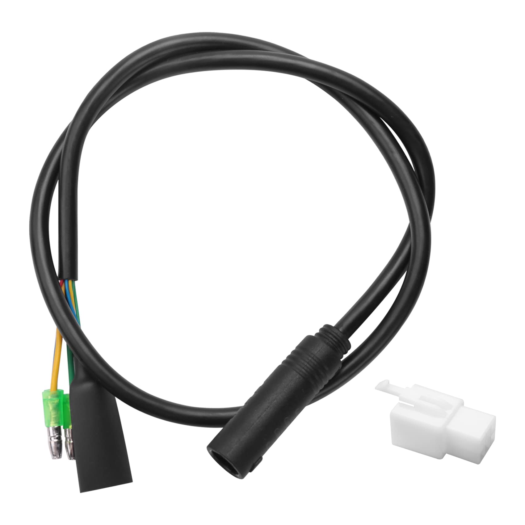 Lizusidtsy Motor Convert Extension Cable 9 Pin Conversion Line Waterproof Connector E-Bike Motor Extend Cable 60cm, Black