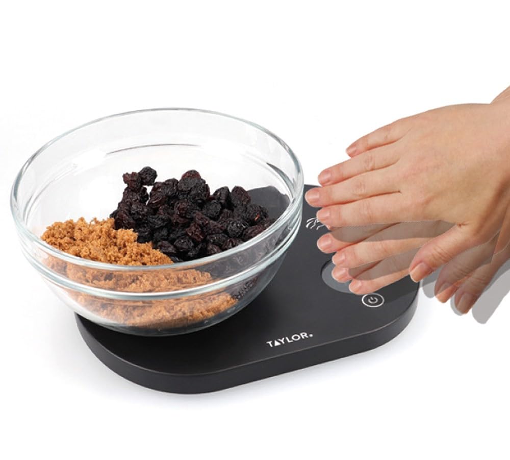 Taylor Pro Touchless Tare 5.5Kg Digital Dual Kitchen Scale from B&Q