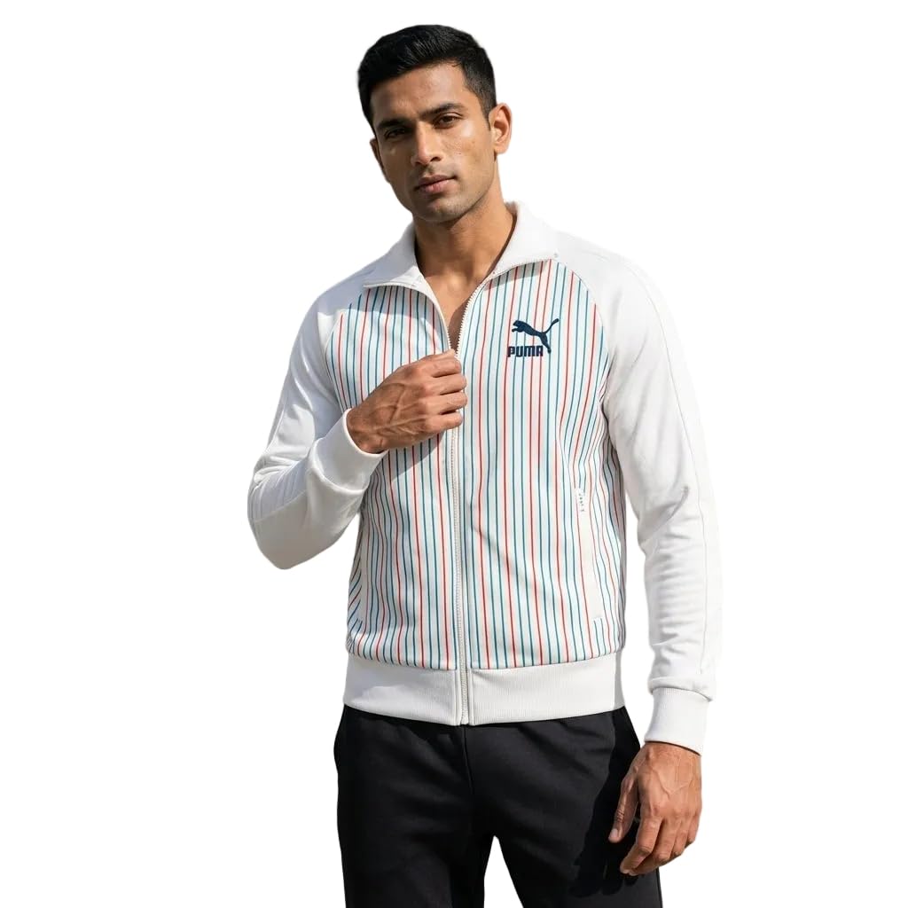 PUMA Men's Regular Fit T-Shirt White XL - Image 1