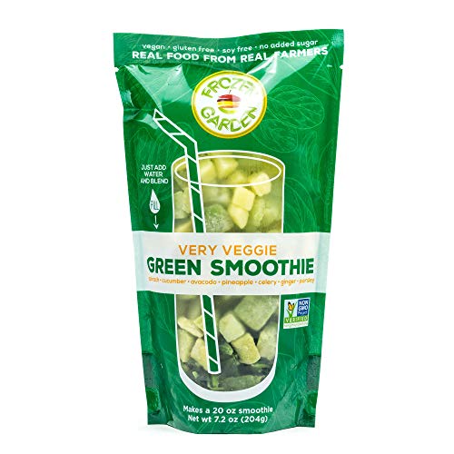 Frozen Garden Ready to Blend Veggie Smoothie, Very Veggie (Pack of 9)