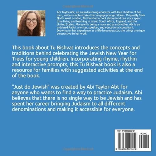 Let's Learn About Tu Bishvat: An Interactive Rhyming Book For Young Children
