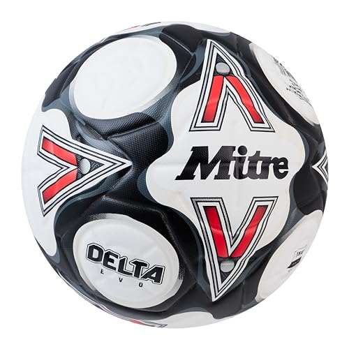 Ballon de foot à précision accrue Mitre Delta taille 5 pour performances constantes - 3