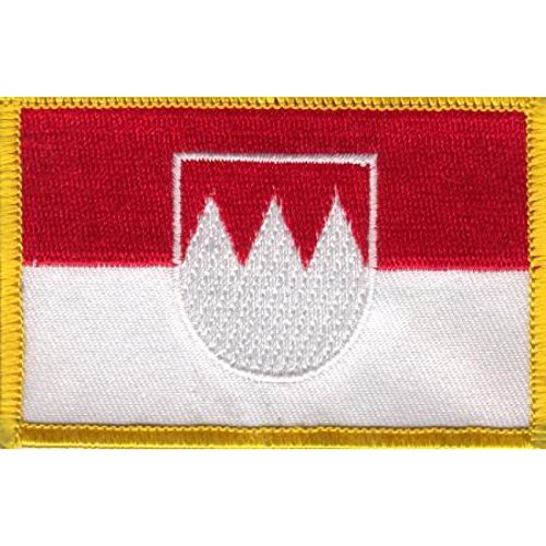 Everflag Patch zum Aufbügeln oder Aufnähen : Franken - klein