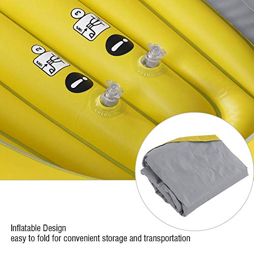Vgeby Inflatable Boat, 2 Person Inflatable Boat Kayak Inflatable Raft For Fishing Drifting Diving Swimming Supplies #TOP2